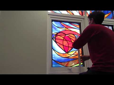 Sophie's Stained Glass | Installing Double Glazed Units
