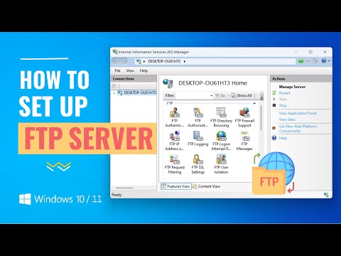 How to Setup an FTP Server on Windows 10/11